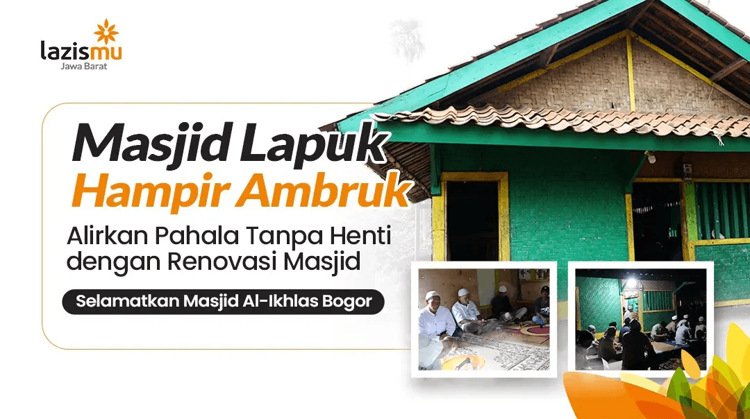 Masjid Lapuk Hampir Ambruk
